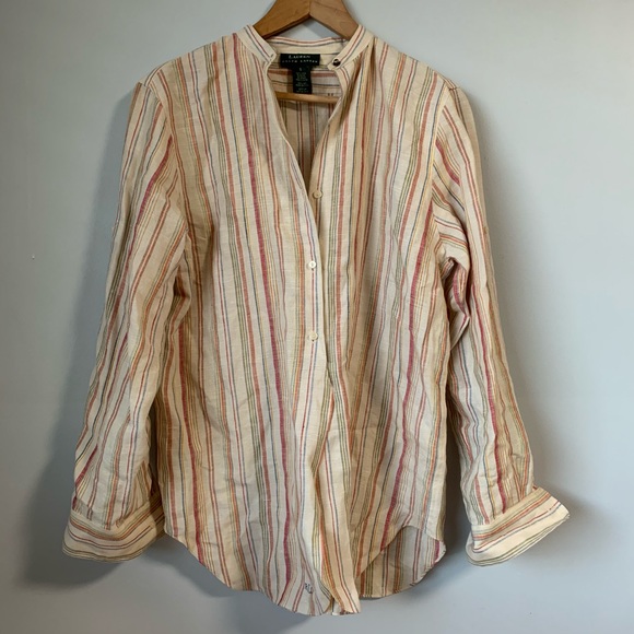 Boho Stripped Shirt - Picture 1 of 6